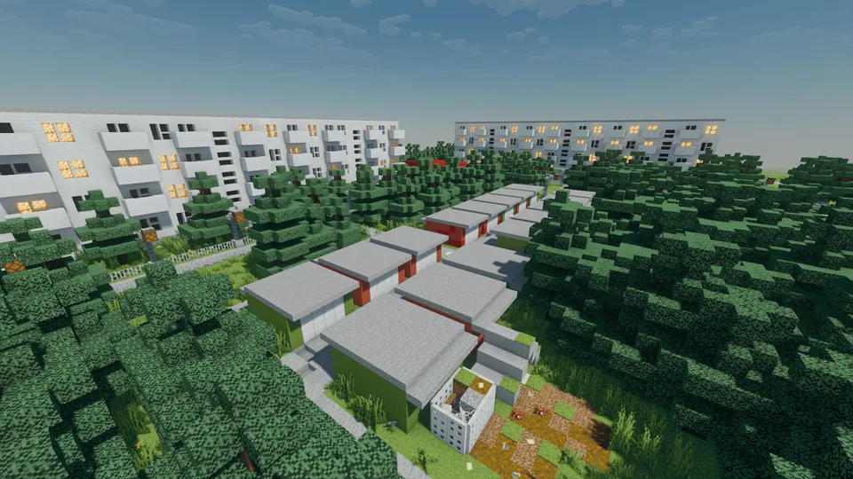 PostSoviet Dvor — Minecraft xarita, rasm 3