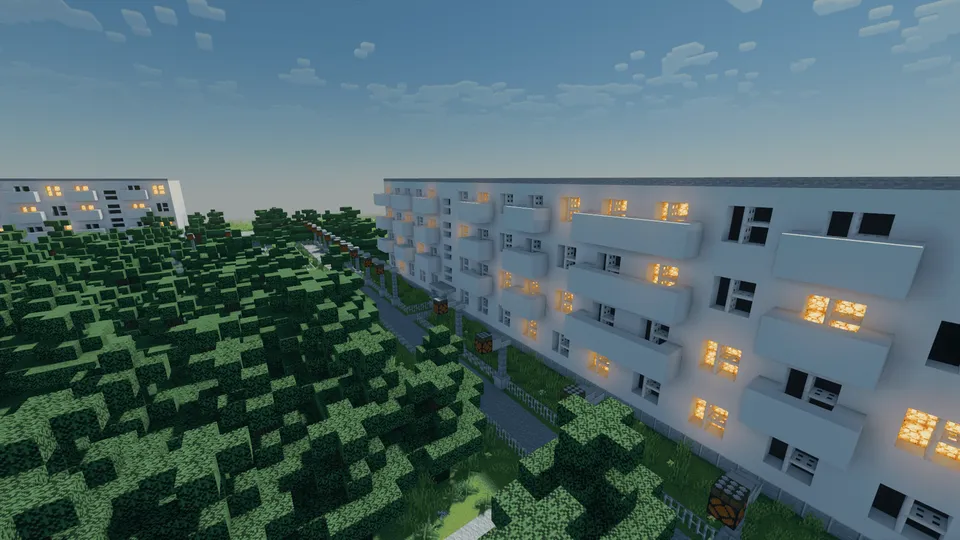 PostSoviet Dvor — Minecraft xarita, rasm 4