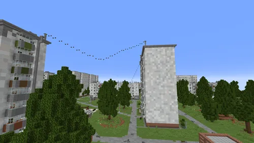 The Svetlovsk town — Minecraft xarita, rasm 1