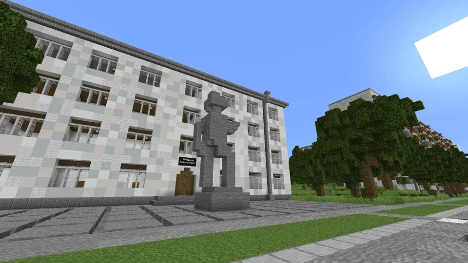 The Svetlovsk town — Minecraft xarita, rasm 3