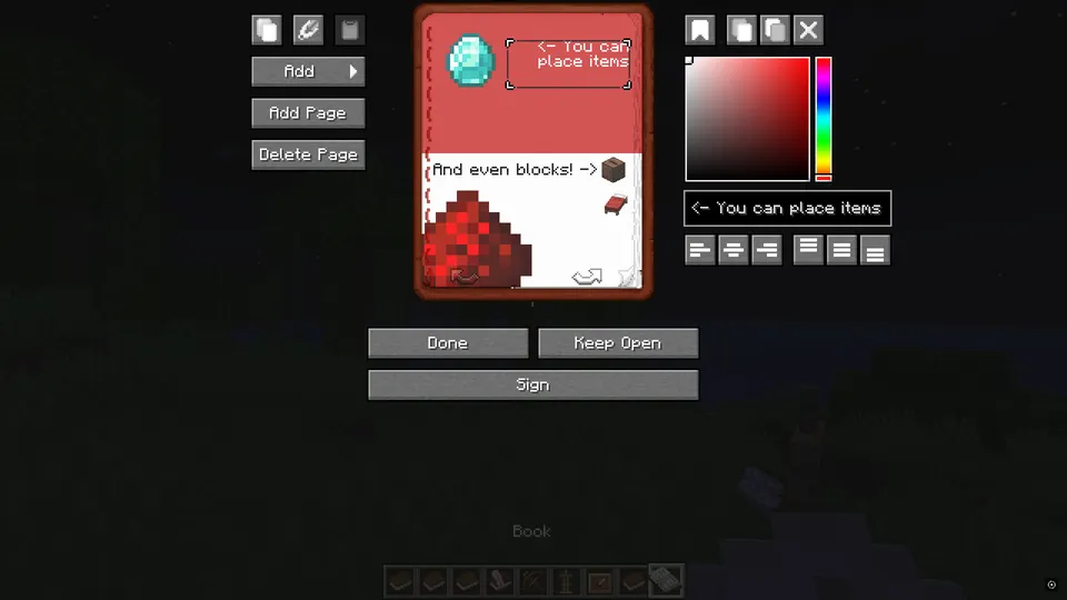 Advanced Book — Minecraft mod, rasm 2
