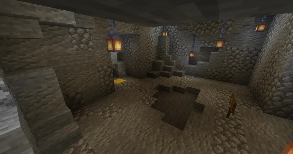 Ochkolar ketidan — Minecraft xarita, rasm 3
