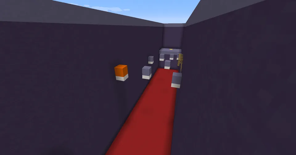 Ochkolar ketidan — Minecraft xarita, rasm 5