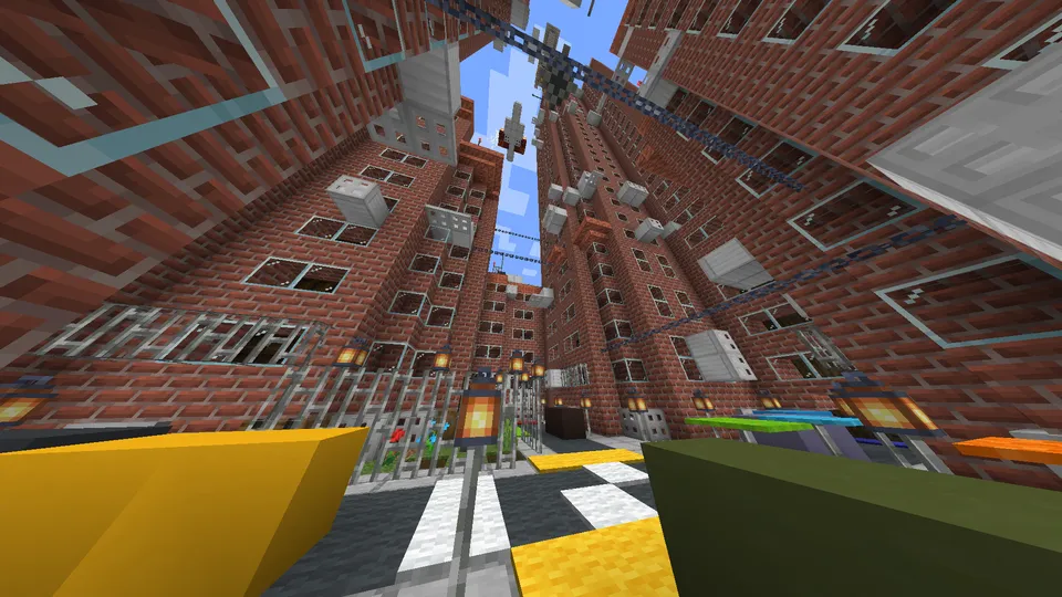 Mega City Parkour Map Mini — Minecraft xarita, rasm 6