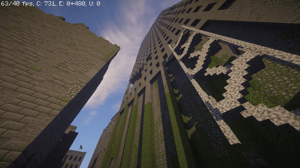 Team Battle in City (Red vs Blue) — Minecraft xarita, rasm 3