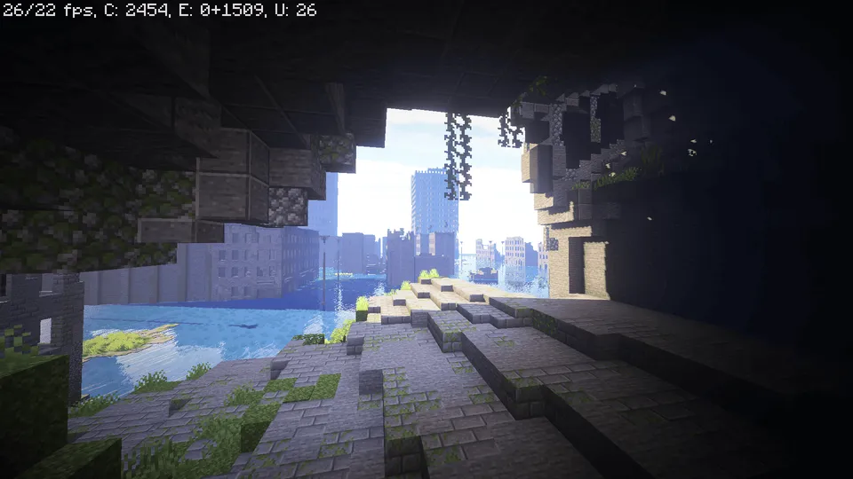 Team Battle in City (Red vs Blue) — Minecraft xarita, rasm 5