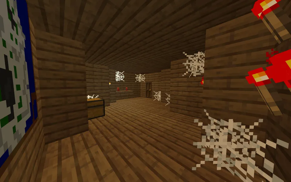 Juda qo'rqinchli tashlandiq uy! — Minecraft xarita, rasm 2