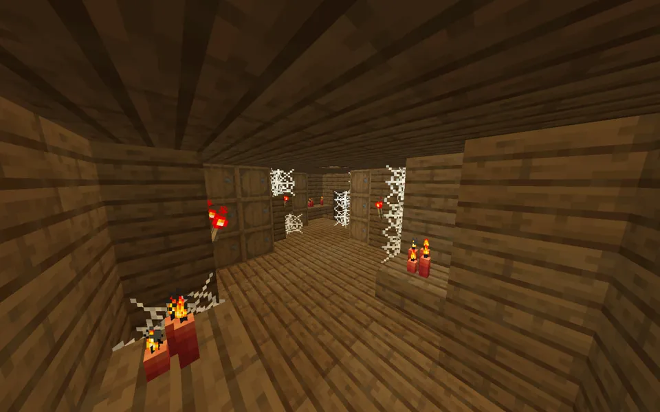 Juda qo'rqinchli tashlandiq uy! — Minecraft xarita, rasm 3