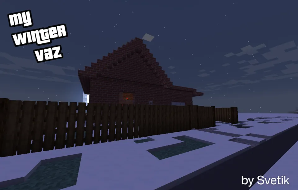My winter Vaz — Minecraft xarita, rasm 2