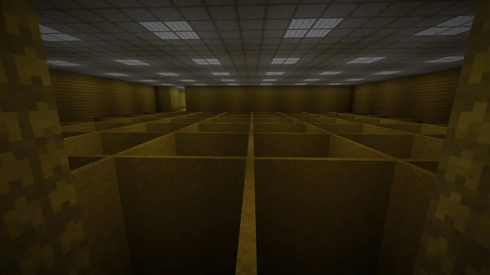 Escape The Backrooms — Minecraft xarita, rasm 4