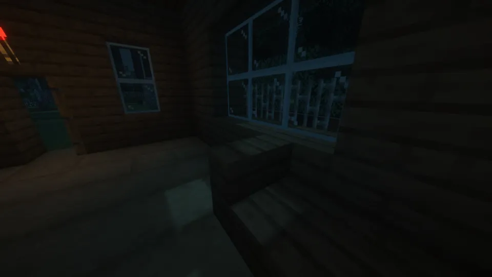 Bunker V1.5 stol o'yini — Minecraft xarita, rasm 2