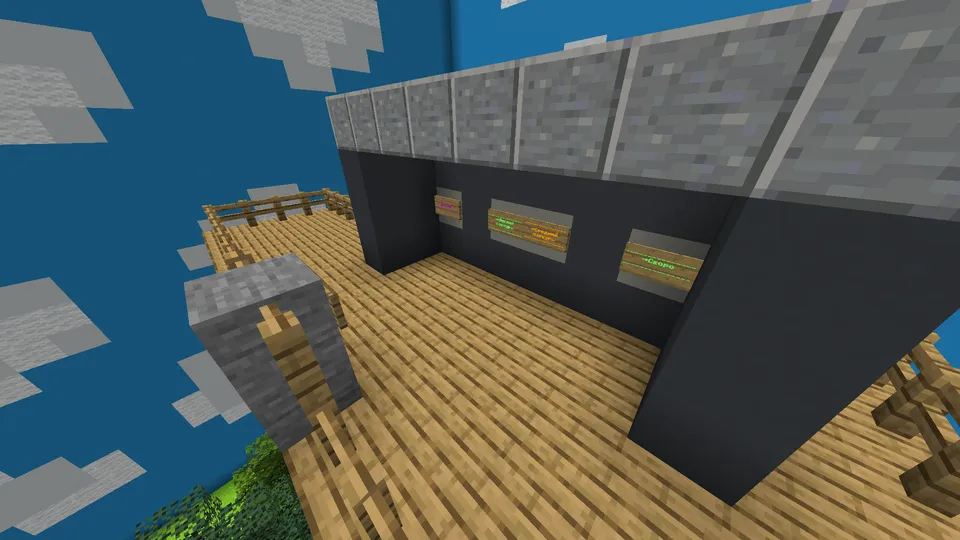 Osmon parkuri! — Minecraft xarita, rasm 4
