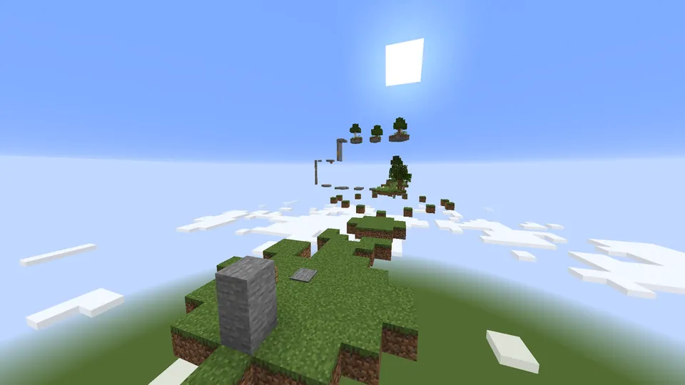 Osmon parkuri! — Minecraft xarita, rasm 6
