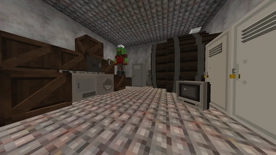 Zombi omon qolish — Minecraft xarita, rasm 2