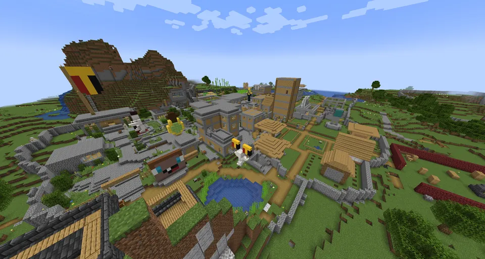 TrofikBurg, KremniGrad, KBburg — Minecraft xarita, rasm 3