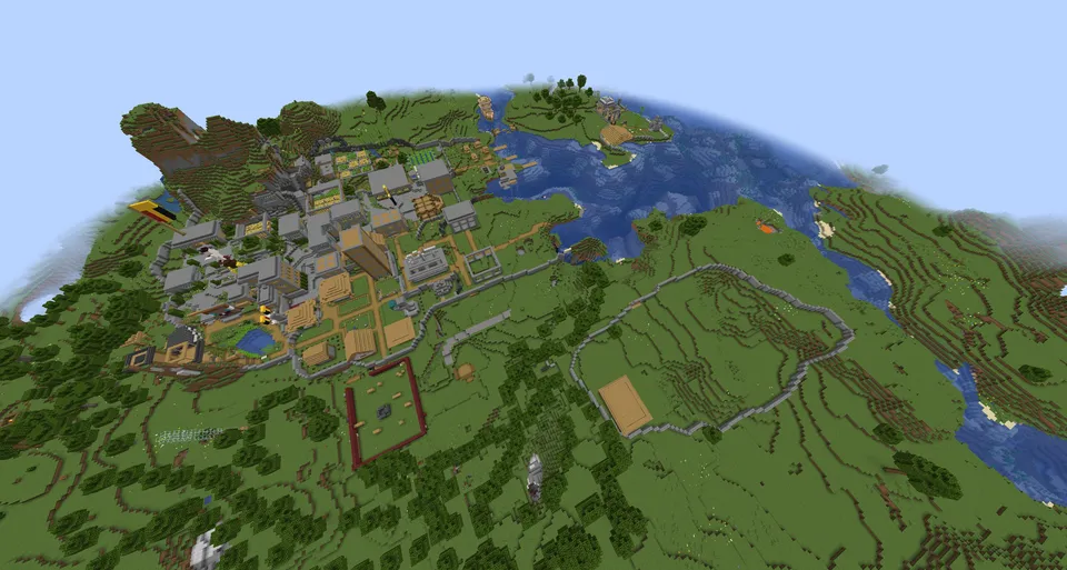 TrofikBurg, KremniGrad, KBburg — Minecraft xarita, rasm 4