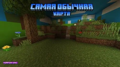 Eng oddiy karta — Minecraft xarita, rasm 1