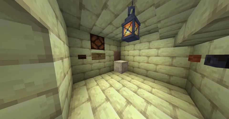 Beige Walls — Minecraft xarita, rasm 2