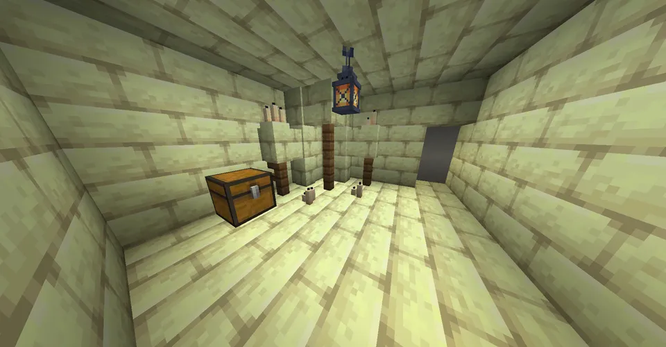 Beige Walls — Minecraft xarita, rasm 3