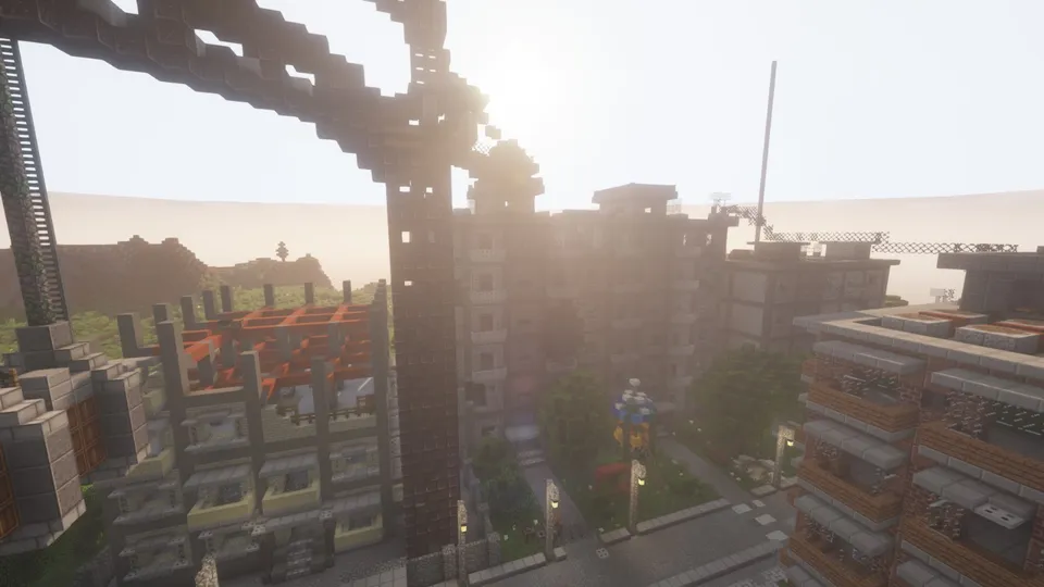 Chernobil - snayperlar uchun karta — Minecraft xarita, rasm 4