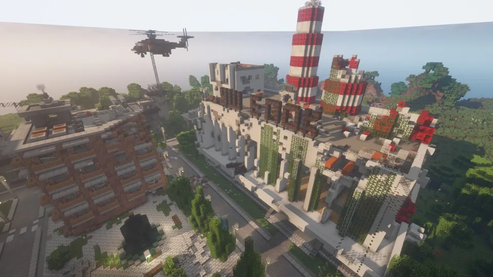 Chernobil - snayperlar uchun karta — Minecraft xarita, rasm 6