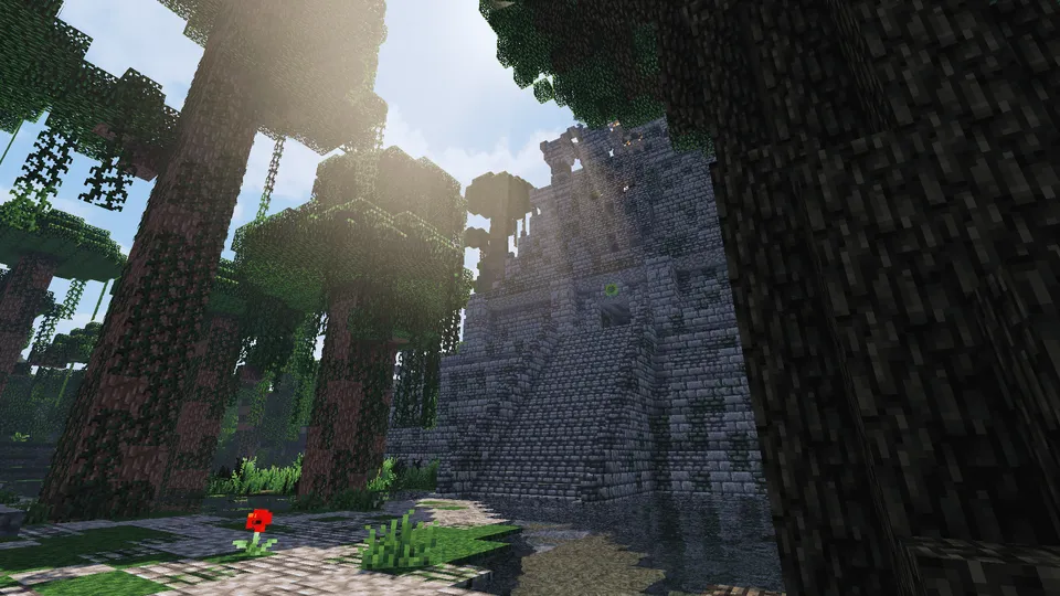 Maya qishlog'i - Yashil quyosh ahdi — Minecraft xarita, rasm 5