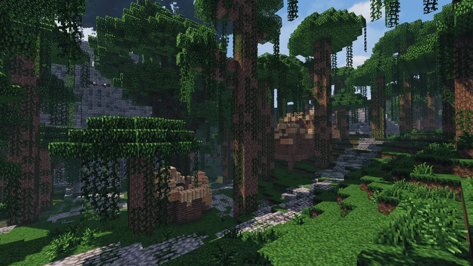 Maya qishlog'i - Yashil quyosh ahdi — Minecraft xarita, rasm 6