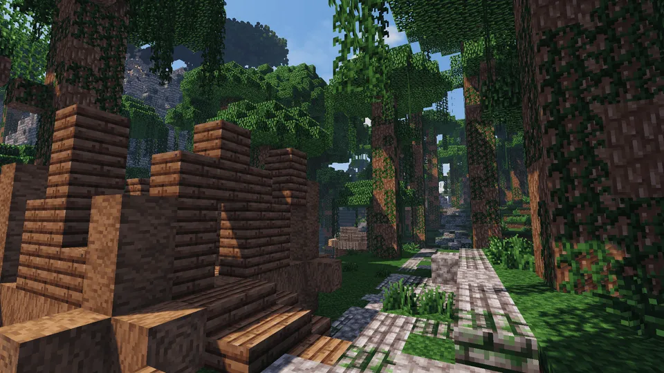 Maya qishlog'i - Yashil quyosh ahdi — Minecraft xarita, rasm 7