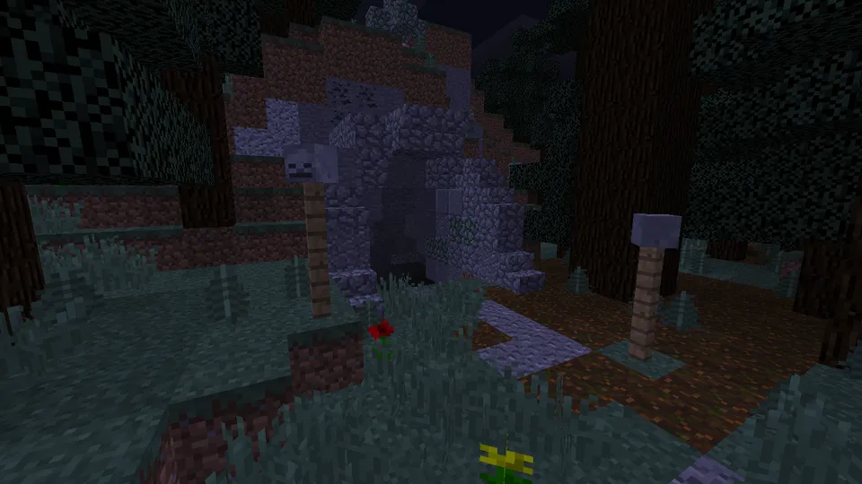 Abadiy zulmat siri — Minecraft xarita, rasm 6