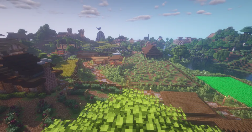 Minecraftdagi Zagorye qishlog'i — Minecraft xarita, rasm 2