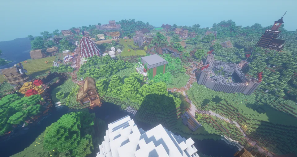 Minecraftdagi Zagorye qishlog'i — Minecraft xarita, rasm 3
