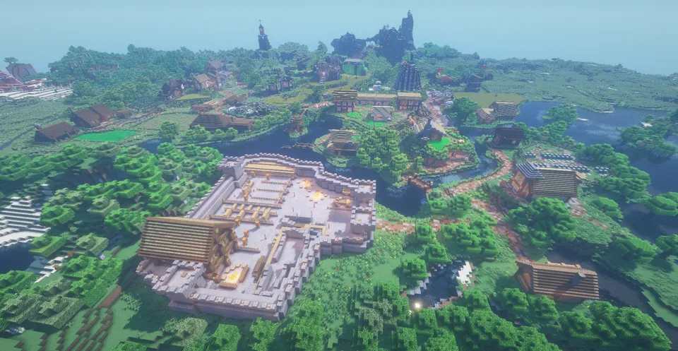Minecraftdagi Zagorye qishlog'i — Minecraft xarita, rasm 4