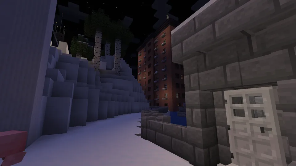 Tinch oqarsdan suv qochmas — Minecraft xarita, rasm 4