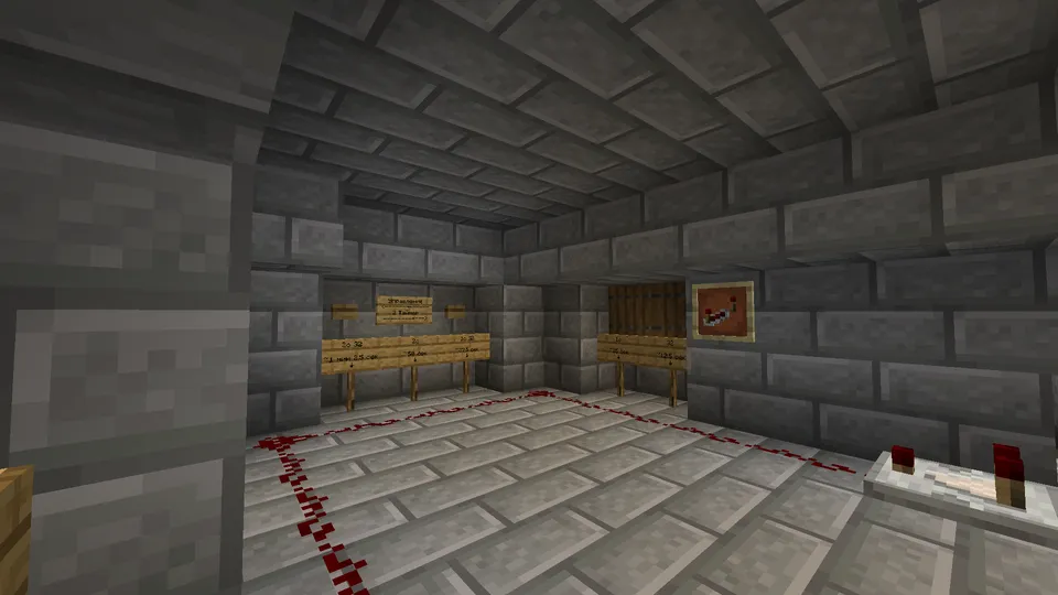 Space Speed Minecart — Minecraft xarita, rasm 2