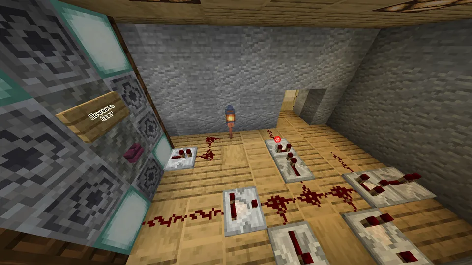 Yotoqxona: Monsterdan qochish — Minecraft xarita, rasm 4