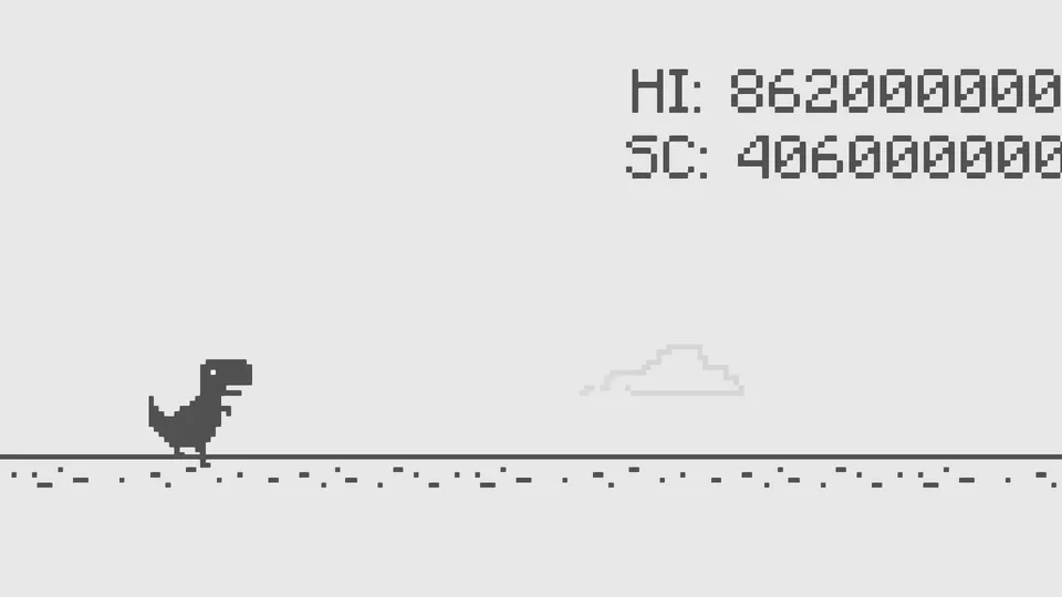 Chrome Dino — Minecraft xarita, rasm 3