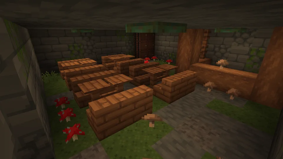 Zombidan qochish — Minecraft xarita, rasm 4