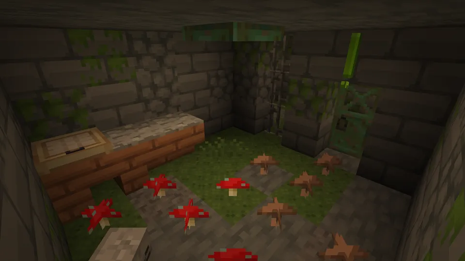 Zombidan qochish — Minecraft xarita, rasm 6