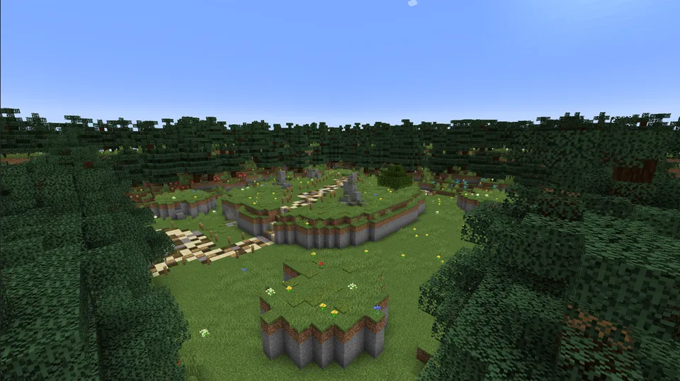 4 ta klass uchun PvP — Minecraft xarita, rasm 2