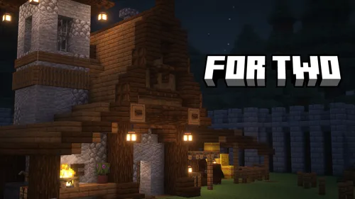 Ikki kishilik xarita / For Two — Minecraft xarita, rasm 1
