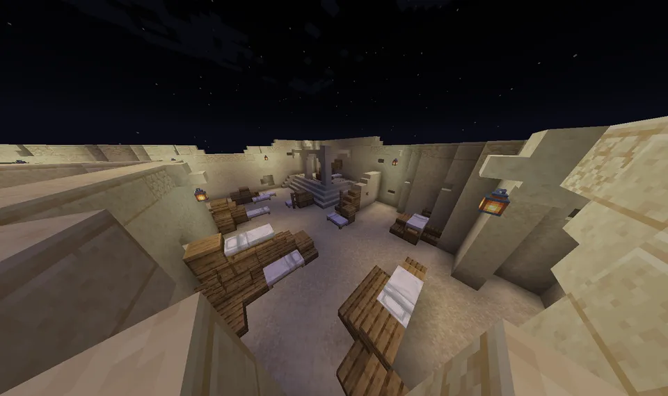 Qumli to'qnashuv — Minecraft xarita, rasm 4