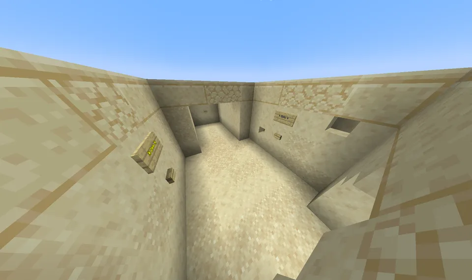 Qumli to'qnashuv — Minecraft xarita, rasm 8
