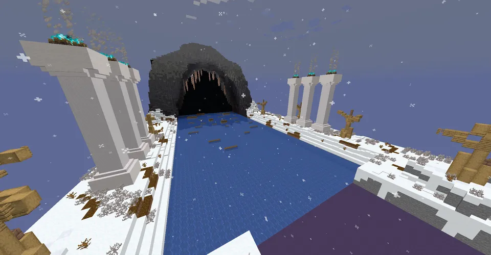 Build a Boat for Diamonds — Minecraft xarita, rasm 4