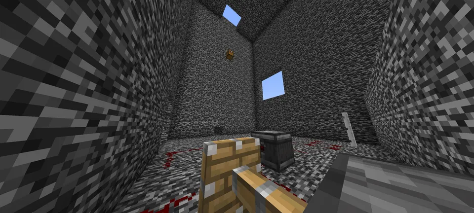 Hardkor bedrok qamoqxonasi — Minecraft xarita, rasm 5