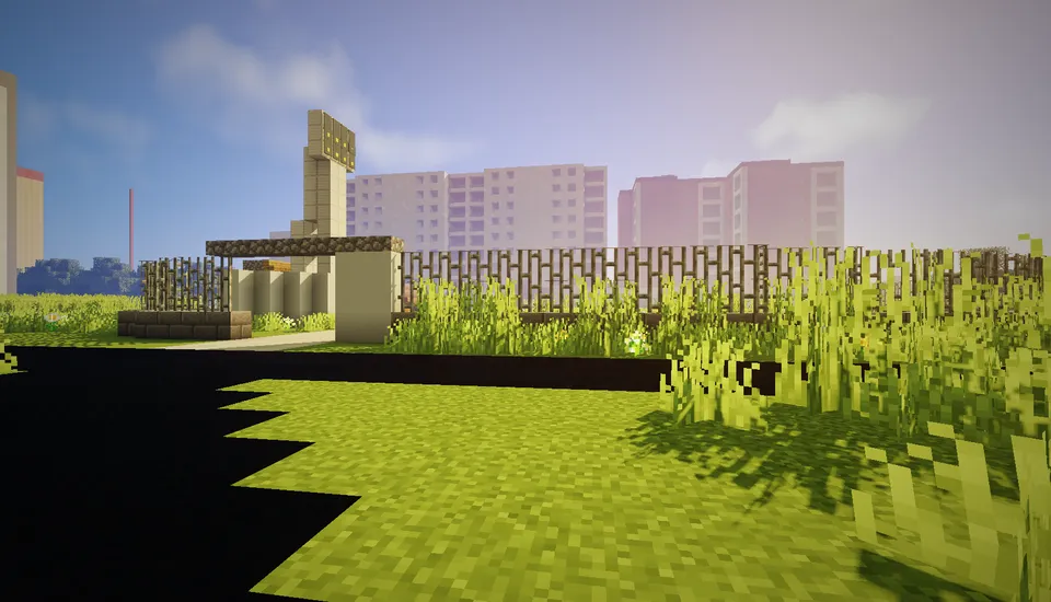 Avariyagacha bo'lgan Pripyat — Minecraft xarita, rasm 4