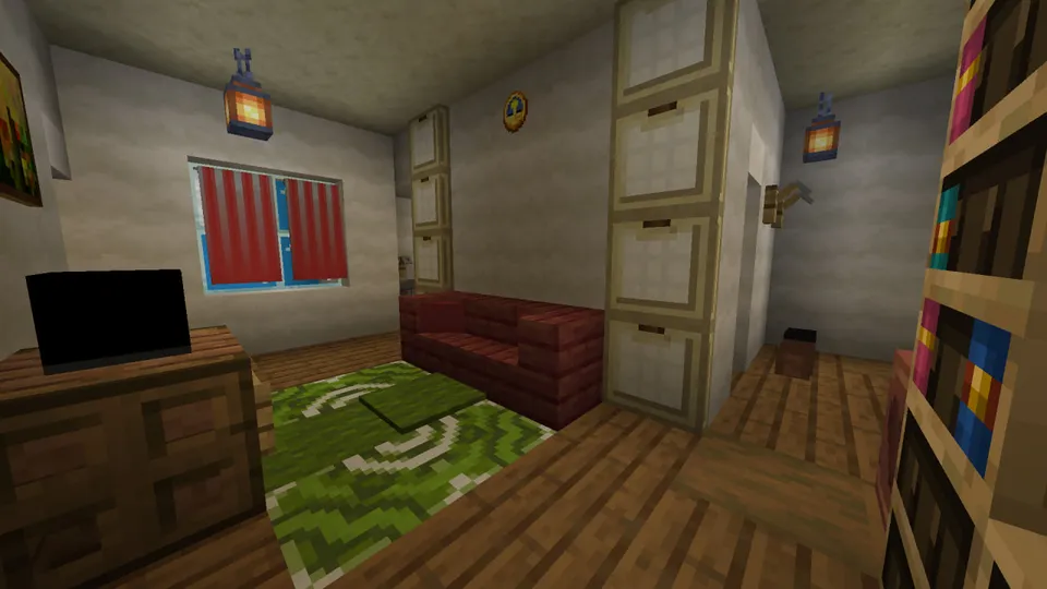 Tugma qayerda? — Minecraft xarita, rasm 5