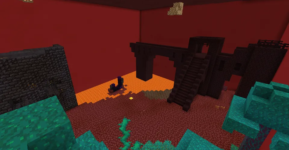 10 ta lokatsiya orasidan tugmani top (2) — Minecraft xarita, rasm 2