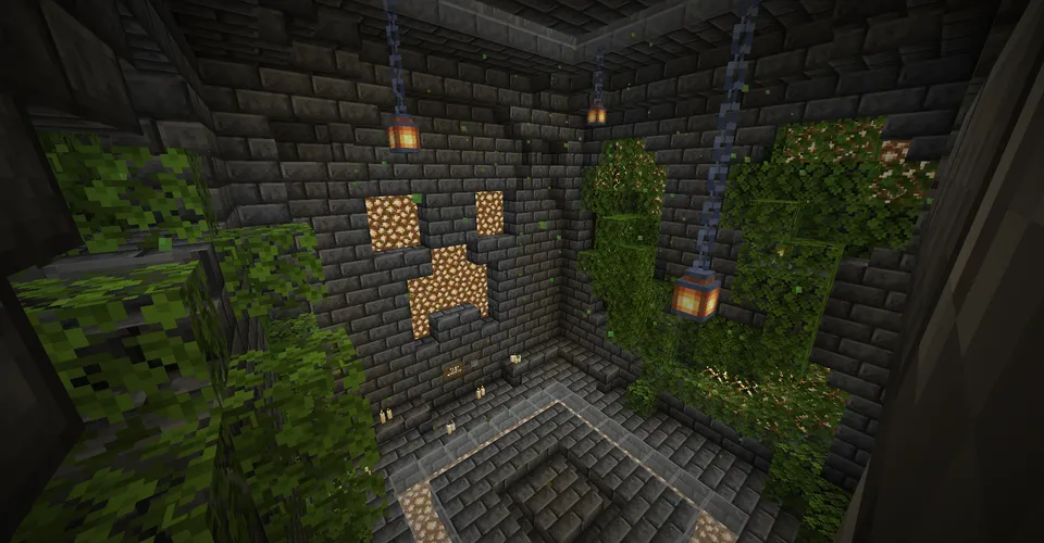 10 ta lokatsiya orasidan tugmani top (2) — Minecraft xarita, rasm 3
