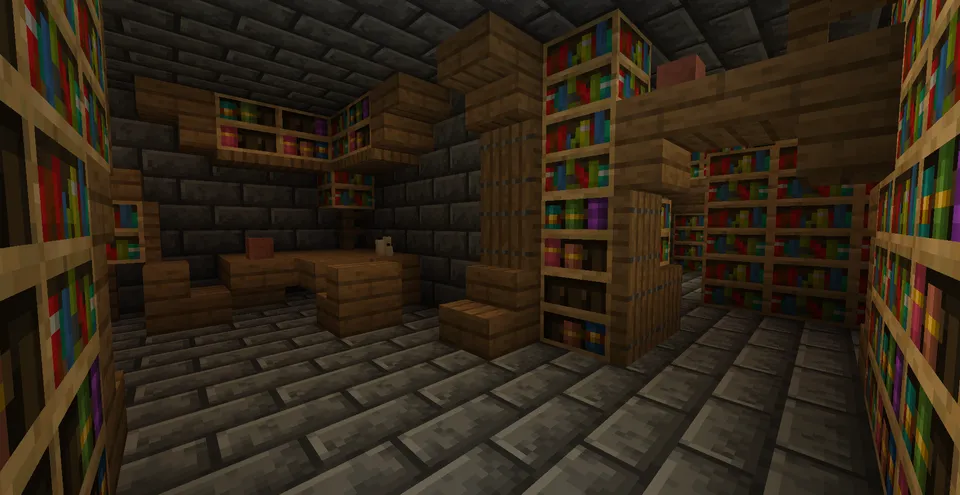 10 ta lokatsiya orasidan tugmani top (2) — Minecraft xarita, rasm 4