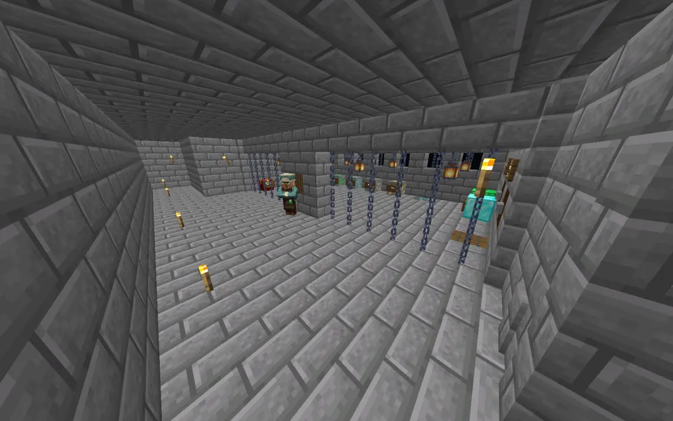 Qishki archa simulyatori: Qamoqxona o'tishi 2.0 — Minecraft xarita, rasm 4